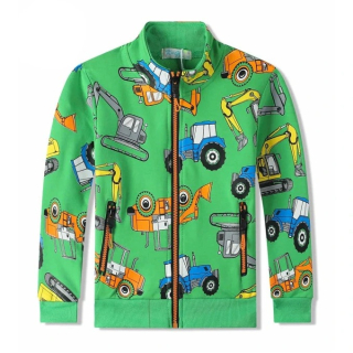 Chlapecká mikina Kugo DM9370 zelená